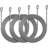 Amgo Hardware Kit Set for Triangle Sun Shade Sails Canopy (10 Inch Hardware Kit + Cables)