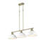 Luminaire suspendu linéaire 3 lumières Laramy-107150102-107150126