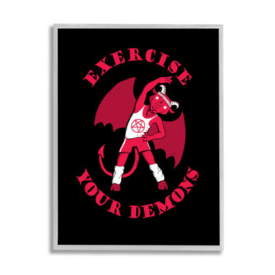 «Exercise your demons» par Michael Buxton - impression