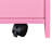 Pink Beauty Cabinet With 2 Drawers And 1 Functionality Spacious Inside