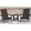 Ensemble de table d'appoint et 2 chaises de style Adirondack intérieur / extérieur Balasi-913526607