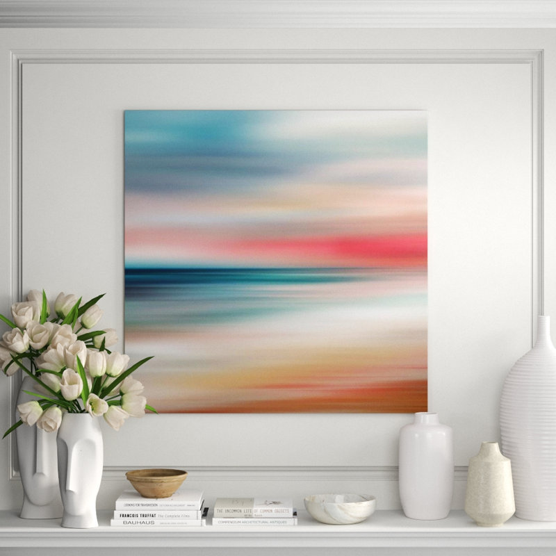 Spring Dream Print by Mari Urasawa, Glass Coat, 40" H x 40" W x 1.5" D