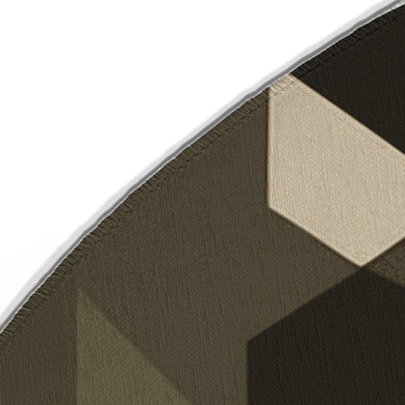 Arctic Mesh Indoor And Outdoor Area Rug, Round 5'