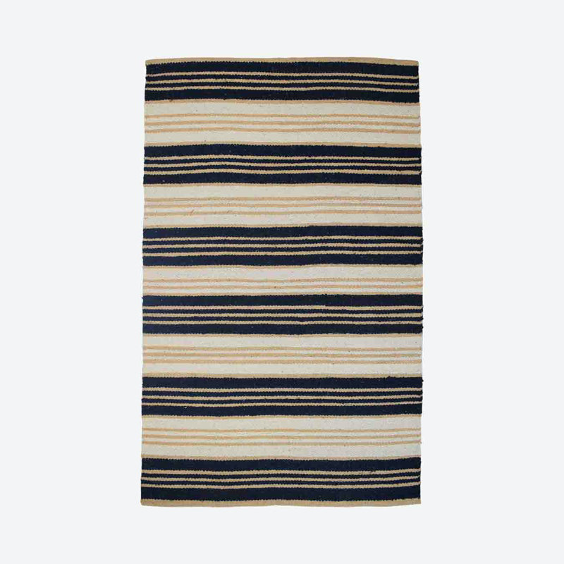 Idalou Striped Hand Woven 90cm X 150cm Indoor / Outdoor Area Rug