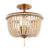 Norcott Solid Wood Semi Flush Mount-465187590