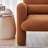 33.86'' Single Sofa and Toss Pillow, Solid Wood Frame 300 Lbs Capacity for Small Spaces-1298343774