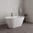 54" Streamline Soaking Freestanding Tub With Internal Drain-108964622