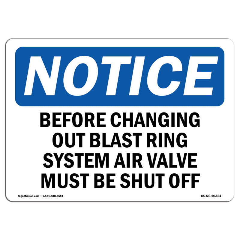 Notice Sign