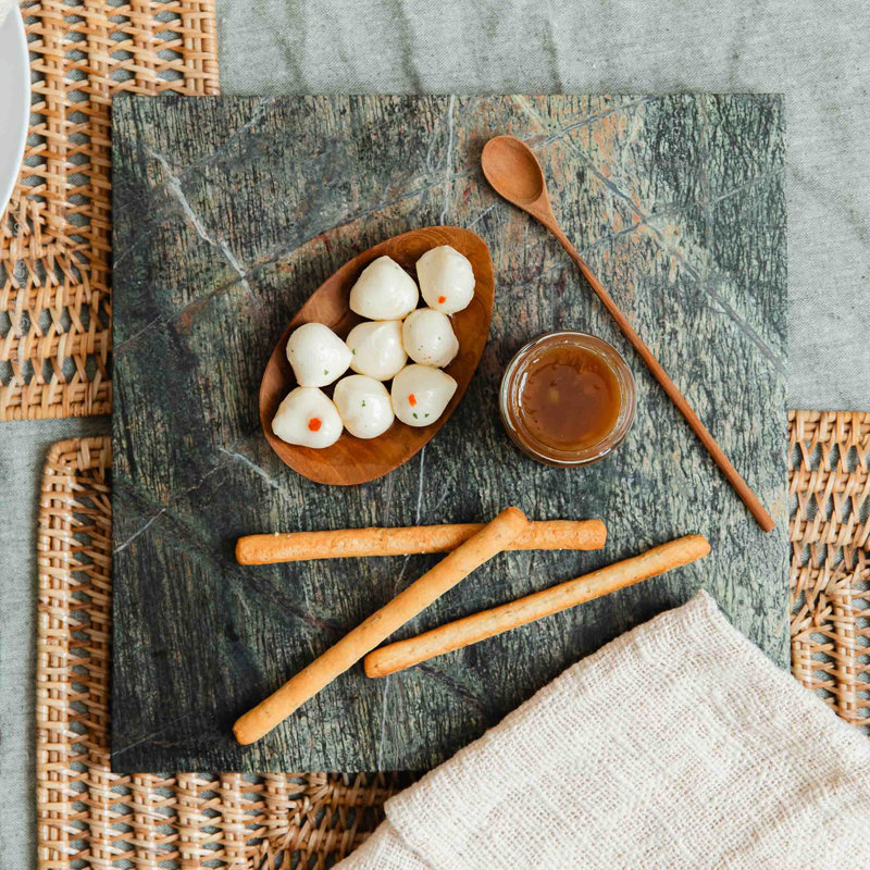 Millwood Pines Teak Serving Dish