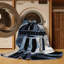 Tapis bleu lavable à la machine-826048421