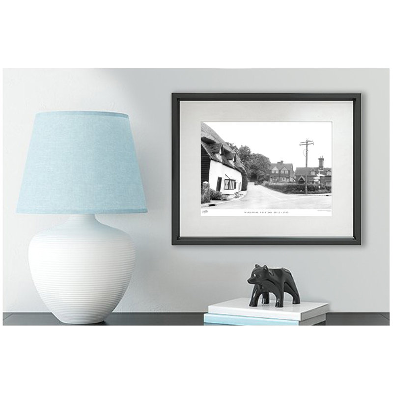 Wingham, Preston Hill C1955 by Francis Frith - Single Picture Frame Print, 28cm H x 36cm W x 2.3cm D
