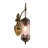 Rustic Gothic-Style Glass Wall Sconces