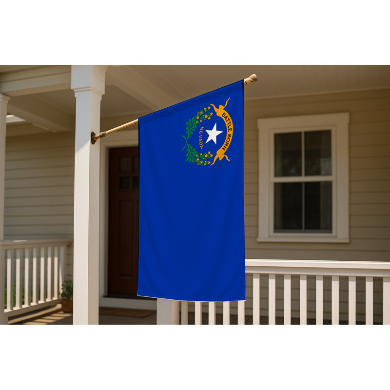 Drapeau de l'État du Nevada - drapeau extérieur