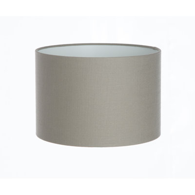 Linen Drum Lamp Shade
