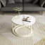 Extendable Frame Coffee Table with Storage-711837085