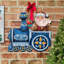 Décoration murale père noël sur train gallery
