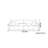 Modern simple piano key sofa-106321285
