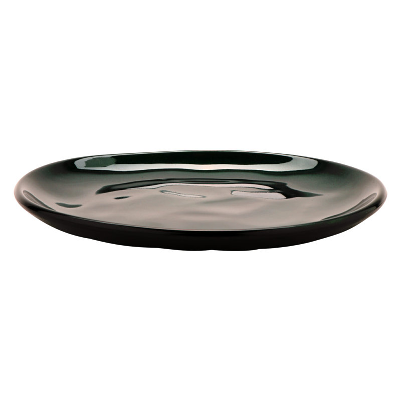 Assiette à salade en mélamine incassable GET CS-7-CSG, 7 po, vert (ensemble de 12), Vert