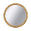 Miroir rond en rotin 31,9 po
