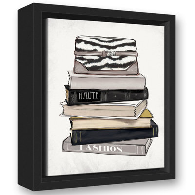 " Fashion Book Stack Black "