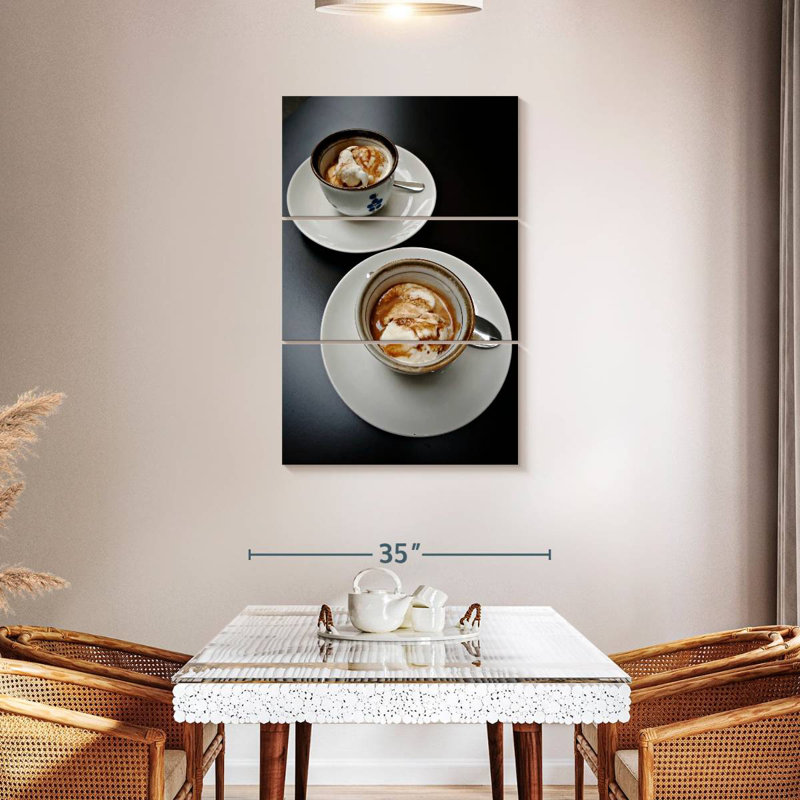 Yarlin Italian Espresso Affogato, 32" H x 20" W