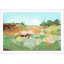 «Summer Walk II» par Christina Long - peinture encadrée-821572881-911400179