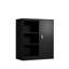 Armoire de bureau en métal avec serrure - 2 tablettes réglables, 20,47 po Portes larges, profondeur 41,64