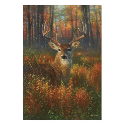 Drapeau de jardin Gazing Autumn Buck