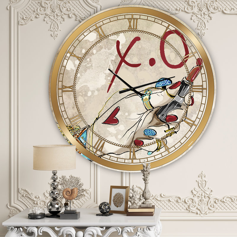 Horloge murale Gipsy Hippy, Moyen