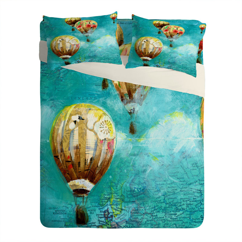 Troupeau de ballons 2 taie d’oreiller Land Of Lulu, Très grand