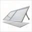 Volet métallique Breeze Louver pour l'extérieur, durable et élégant avec une installation facile et une conception résistante aux intempéries