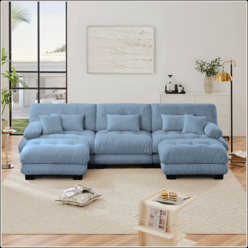 Canapé modulaire Luxury Luxury, Bleu