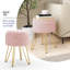 Repose-pieds rond en velours plissé avec rangement-1026732534-1026732529