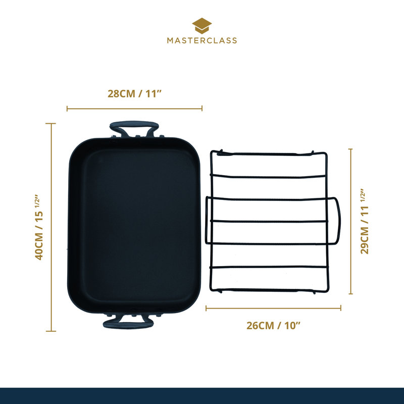 MasterClass Non-Stick Roasting Pan with Handles