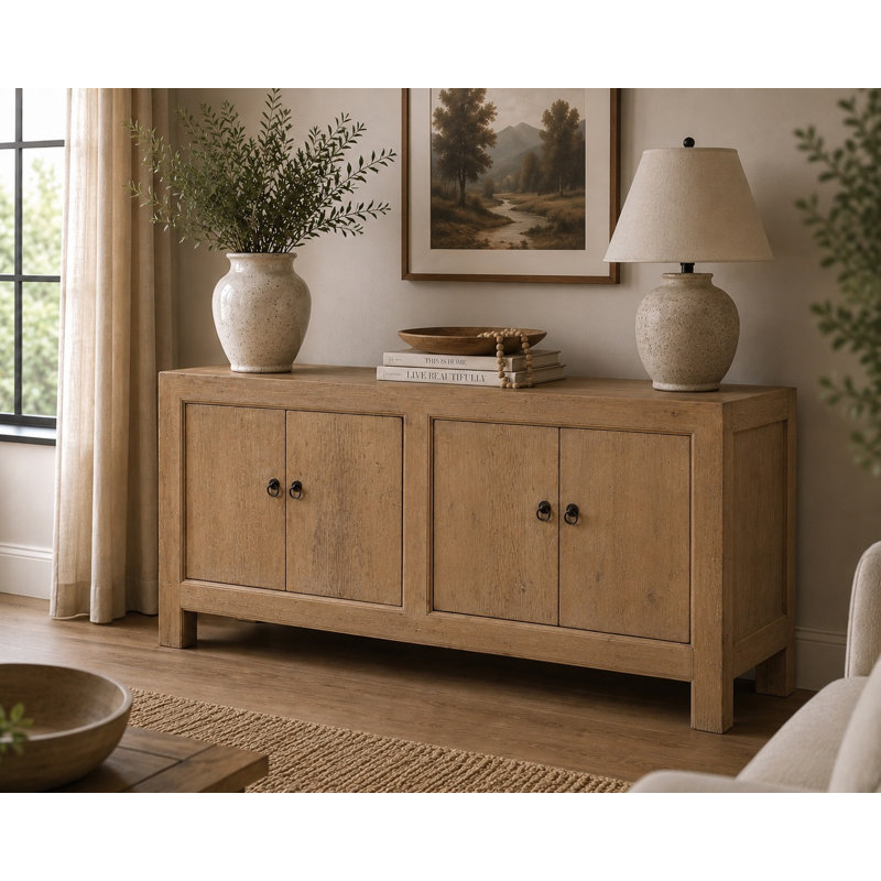 Darnika 67'' W Solid Wood Sideboard