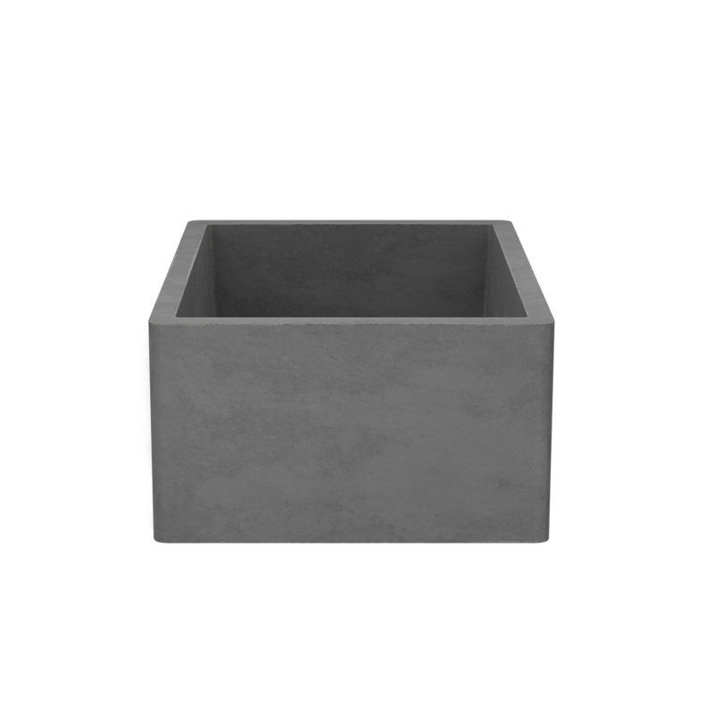 NativeStone® 24" L x 18" W Kitchen Sink, Slate