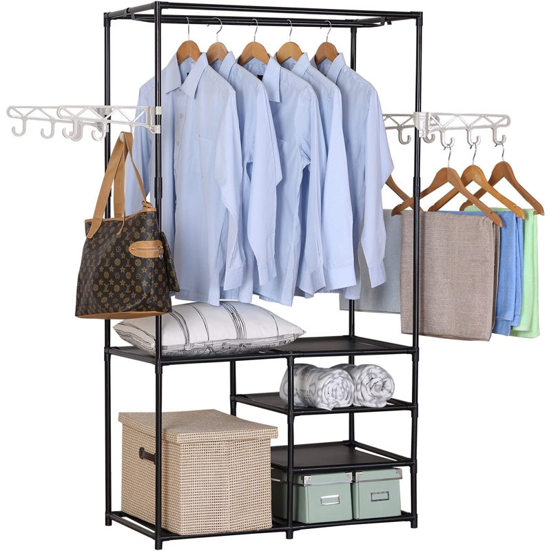 Hysell 87cm Clothing Rack