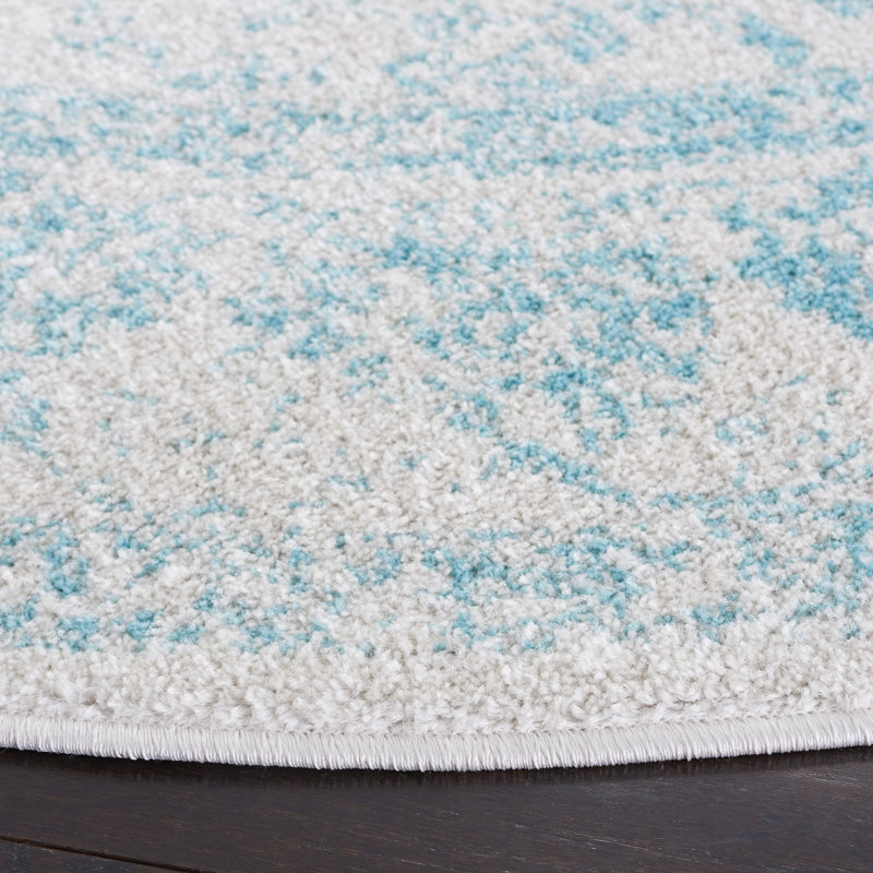 Olius Performance Floral Rug, Round 6'