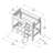 Bellmont Kids Twin Over Twin Bunk Bed-1244959897