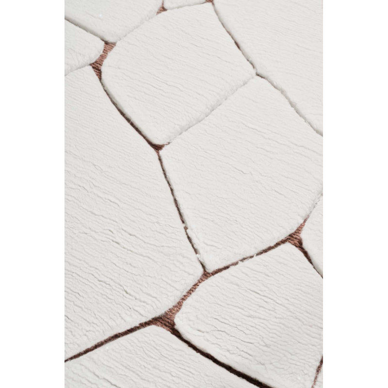 Crackle Natural Area Rug, Rectangle 4' x 6'