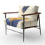 Chaise d'appoint Glam Feather-1016653836