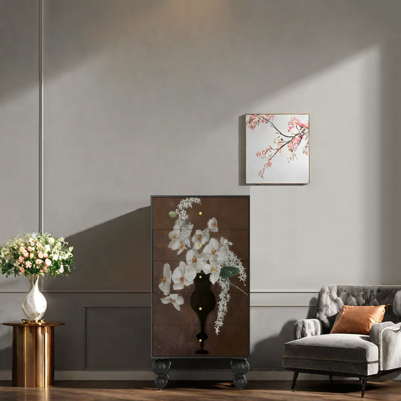 Armoire à tiroirs de salon français