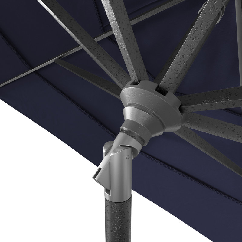 Housel 132'' Umbrella, Navy Blue- Olefin