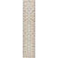 Hand-Knotted High-Quality Beige and Beige Runner