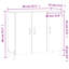 Mitrea 90cm Sideboard