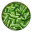 Emerald Stone Round Lacquer Tray