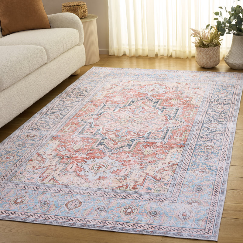 Arizona Performance Machine Washable Oriental Indoor Rug, Rectangle 5' x 8'