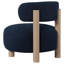 Chaise d'appoint Donato Boucle-261018115