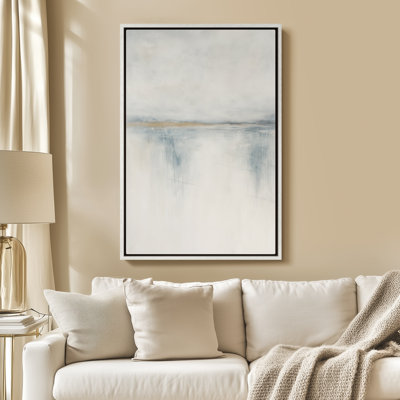 Art mural encadré, impressions murales abstraites rétro pour chambre à coucher - 24 po x 36 po