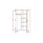 Amirah 2 Door Wardrobe-2062509853